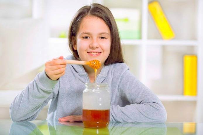 عسل در رژیم غذایی کودکان